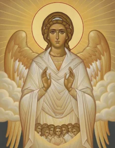 Молебен о защите крестников