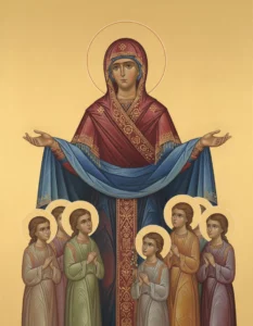 Молебен о защите детей