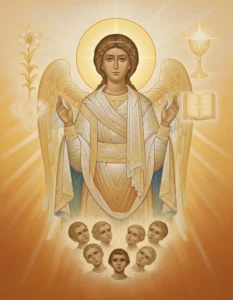 Молебен о детях и их успехах