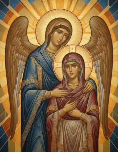 Молебен о защите дочери