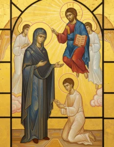 Молебен за здравие и благополучие сына