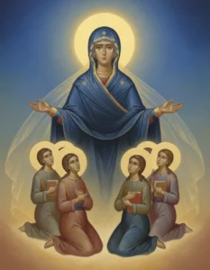 Молебен о помощи учащимся