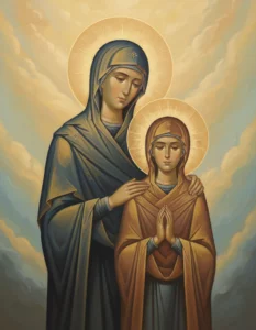 Молебен о благополучии и защите дочери