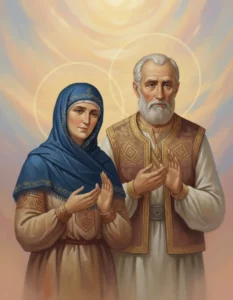 Молебен за здравие и благополучие бабушки и дедушки