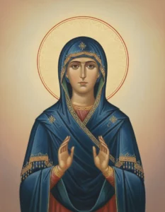 Подайте прошение в церковь на благодарственный молебен Пресвятой Богородице