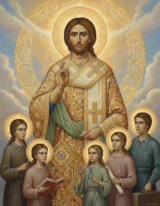 Молебен о помощи детям (учёба, экзамены, работа)